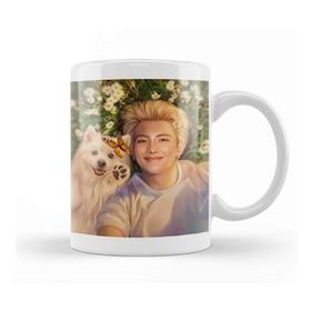 Humuts Bts Namjoon Monie Porselen Kupa Bardak