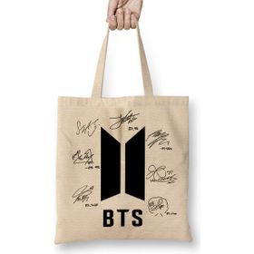 Humuts Bts ve Imzalar 01 Bez Çanta