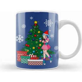 Humuts Bulma Around The Christmas Tree Dragonball Z Beyaz Kupa