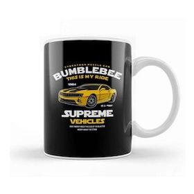 Humuts Bumblebee Transformer 02 Beyaz Kupa
