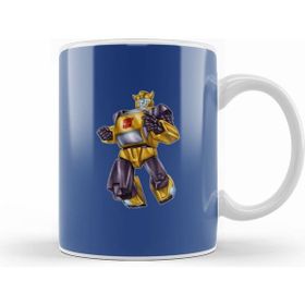 Humuts Bumblebee Transformes Beyaz Kupa