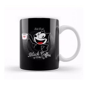 Humuts But First Black Coffee Felix Kupa Bardak