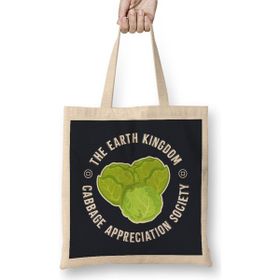 Humuts Cabbage Society Avatar The Last Airbender Bez Uzun Saplı Açık Bej Rengi Çanta