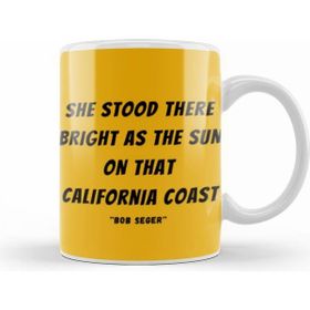 Humuts California Quote Beyaz Kupa