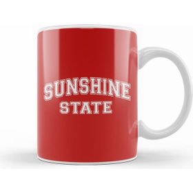 Humuts California Sunshine State Slogan Beyaz Kupa