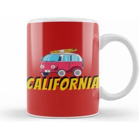 Humuts California Travel Gift Beyaz Kupa