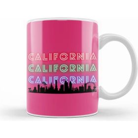 Humuts California Vintage Retro Gıft Beyaz Kupa