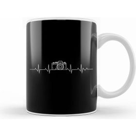 Humuts Camera Photography Heartbeat For Photographers Beyaz Kupa