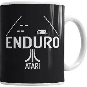 Humuts Camiseta Atari Enduro Beyaz Kupa