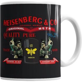 Humuts Camiseta Breaking Bad Heisenberg Jeans Beyaz Kupa