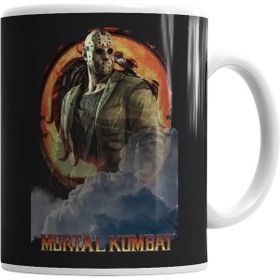 Humuts Camiseta Jason Voorhees Mortal Kombst Game Beyaz Kupa