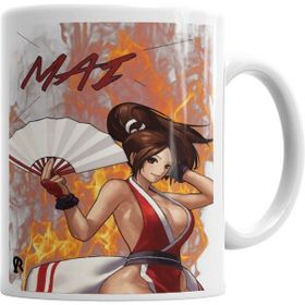 Humuts Camiseta Mai The King Fighters Beyaz Kupa