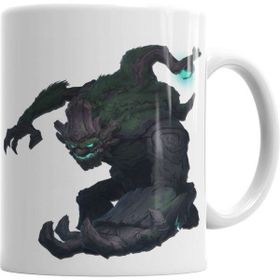 Humuts Camiseta Maokai League Of Legends Beyaz Kupa