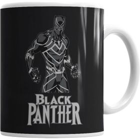 Humuts Camiseta Pantera Negra Panther Beyaz Kupa