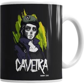 Humuts Camiseta Rainbow Six Caveita Beyaz Kupa