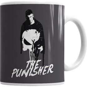 Humuts Camiseta The Punisher O Justiceiro Beyaz Kupa