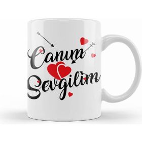 Humuts Canım Sevgilim Beyaz Kupa