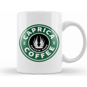 Humuts Caprica Coffee Frackin Good Battlestar Galactica Starbucks Beyaz Kupa