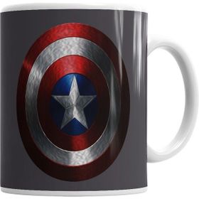 Humuts Captain America Beyaz Kupa
