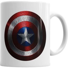 Humuts Captain America Beyaz Kupa
