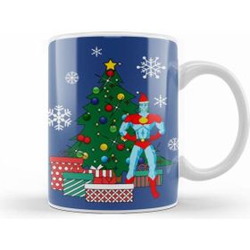 Humuts Captain Planet Around The Christmas Tree Kupa Bardak