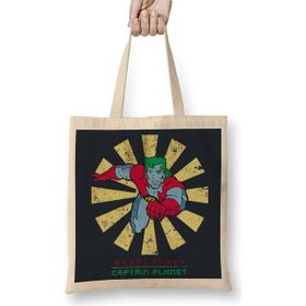 Humuts Captain Planet Retro Japanese Bez Çanta