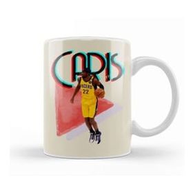 Humuts Caris Levert Vintage Art Legend Basketball Gift Kupa Bardak