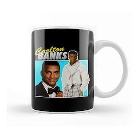 Humuts Carlton Banks Montage Fresh Prince Of Bel Air Kupa Bardak