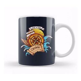 Humuts Carribean Lost At Sea Compass Kupa Bardak