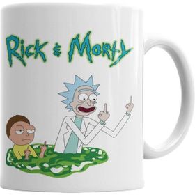 Humuts Cartoon Rick E Morty Kupa Bardak
