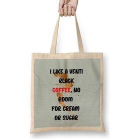 Humuts Cat Funny Coffee Drinks Art Lover Gift Quote - Vintage Retro Rainbow Style Bez Kadın Günlük Çanta