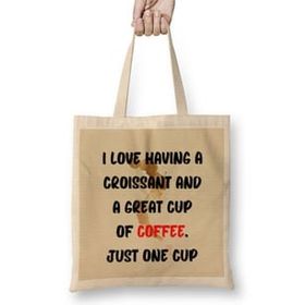 Humuts CAT Funny Coffee Drinks Lover Gift Quote - Vintage Retro Rainbow Style Bez Kadın Günlük Çanta