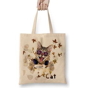 Humuts Cat Kedi Bez Çanta