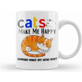 Humuts Cat Lover Gifts For Funny Cat Llover Gifts For Men Kids Kupa Bardak