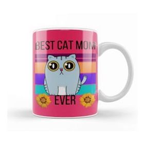 Humuts Cat Mom Mothers Day Gifts Best Cat Mom Ever Funny Gifts Kupa Bardak
