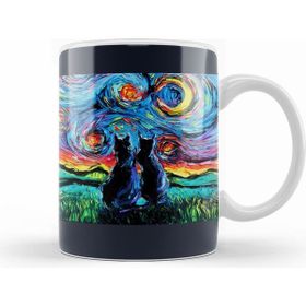 Humuts Cat Van Goghs Cats Kedi Kupa