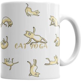 Humuts Cat Yoga Köpekkupa Bardak