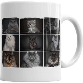 Humuts Cats Collection One Kupa Bardak