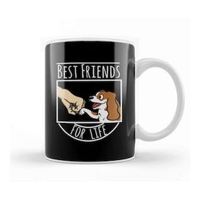 Humuts Cavalier King Charles Spaniel Best Friends For Life Pug Köpek Kupa