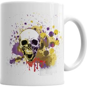 Humuts Caveira Aguarela Kupa