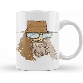 Humuts Cem Karaca Illustrasyon Kupa Bardak