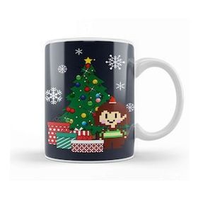 Humuts Chara Around The Christmas Tree Undertale Kupa Bardak