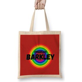 Humuts Charles Barkley - Basketball Gifts Vintage Retro Rainbow Quotes For Boys And Dad Bez Çanta