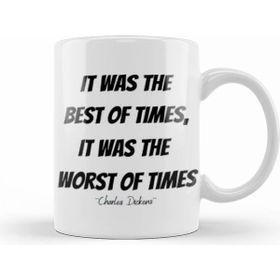 Humuts Charles Dickens Quotes Gift Vintage Retro Rainbow Style Kupa Bardak