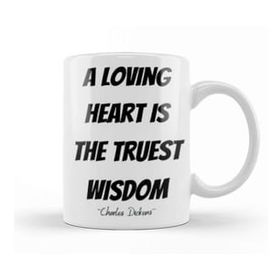 Humuts Charles Dickens Quotes Gift Vintage Retro Rainbow Style Kupa Bardak
