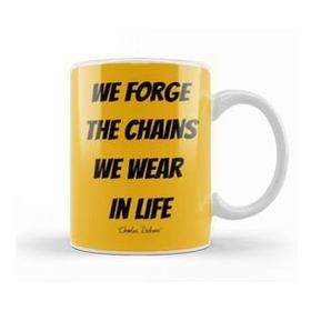 Humuts Charles Dickens Quotes Gift Vintage Retro Rainbow Style Kupa Bardak