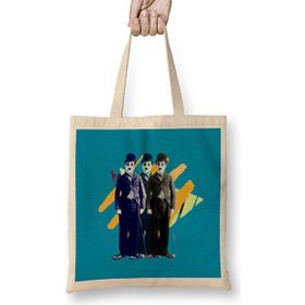 Humuts Charlie Chaplin Quotes Art Gift - Vintage Retro Style Bez Çanta