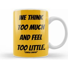 Humuts Charlie Chaplin Quotes Art Gift Vintage Retro Style Kupa Bardak