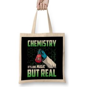 Humuts Chemistry It s Like Magic But Real Science Student Bez Kadın Günlük Çanta