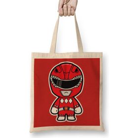 Humuts Chibi Red Ranger Power Ranger Bayan Günlük Çanta